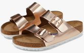 BIRKENSTOCK Arizona Metallic Copper at Gravity NYC